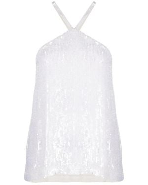 P.A.R.O.S.H. Long Sleeve Tops - White