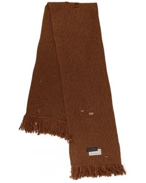 MM6 by Maison Margiela Winter Scarves - Brown