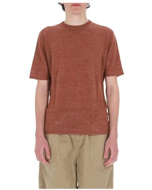 Roberto Collina T-Shirts - Brown