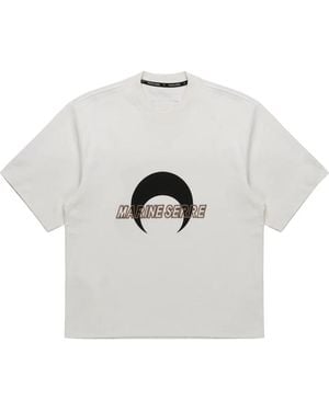 Marine Serre T-Shirts - Blanco