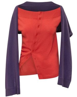 JW Anderson Cardigans - Rouge