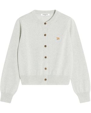 Maison Kitsuné Cardigans - Blanco