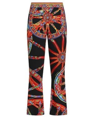 Dolce & Gabbana Cropped Trousers - Red