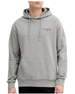 Karl Lagerfeld Sweat Hoody 705106-553918 - Grijs