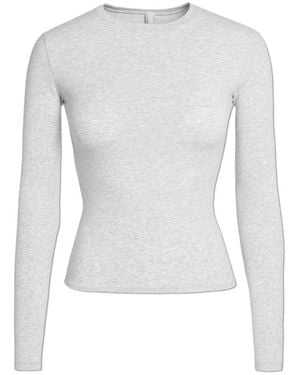 Skims Long Sleeve Tops - Gris