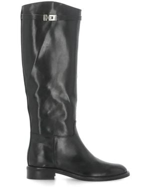 Julie Dee High Boots - Noir