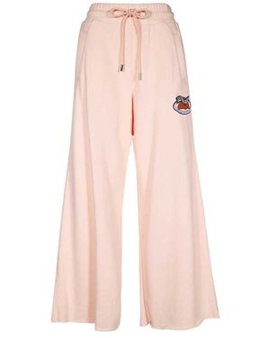 Opening Ceremony Katoenen Track-Pants Met Voorlogo Patch - Roze