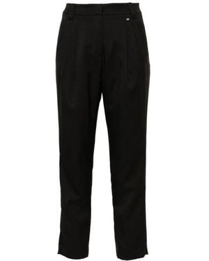 Herno Cropped Pants - Black