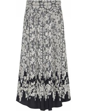 GUSTAV Midi Skirts - Gris