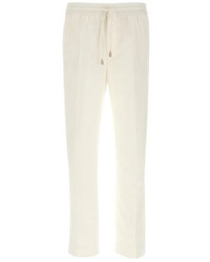 Brioni Straight Trousers - Natural