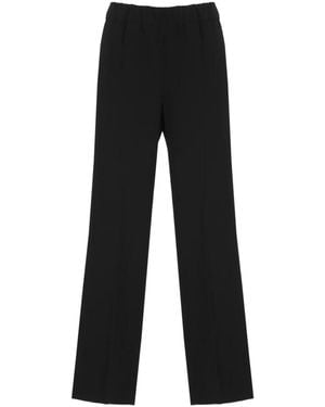 Alberto Biani Straight Trousers - Noir