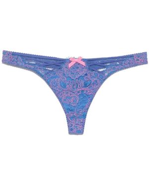 Agent Provocateur Ondergoed ,Blauw ,Katoen Eviee String
