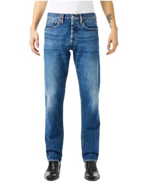CYCLE Gerades Jeans - Blau