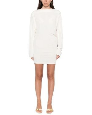 Jacquemus Kleedjes ,Wit ,Mistral Jurk