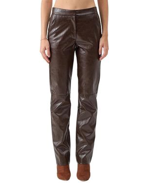 FEDERICA TOSI Slim-Fit Trousers - Brown