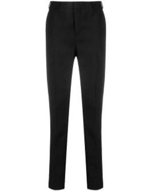 Saint Laurent Slim-Fit Trousers - Black