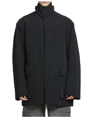 Rick Owens Winter Jackets - Negro