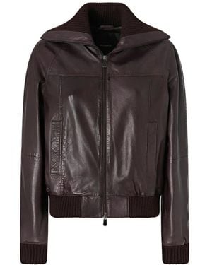 Pinko Leather Jackets - Negro