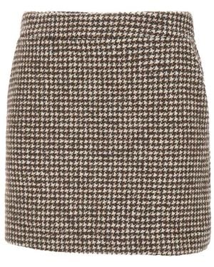 Kaos Short Skirts - Brown