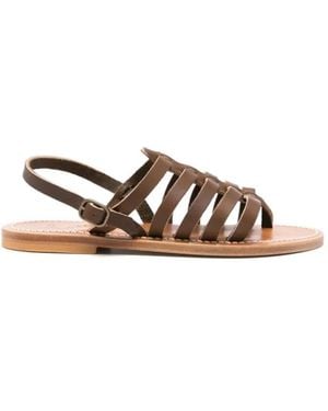 K. Jacques Flat Sandals - Marrone
