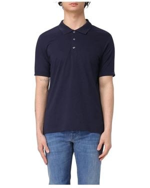 Fay Polo Shirts - Blue