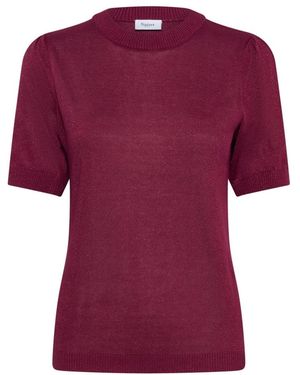 Saint Tropez Round-Neck Knitwear - Morado