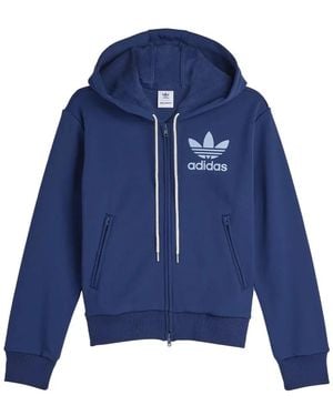 adidas Jj2939 Wb Track Hoodie Collegiate - Blue