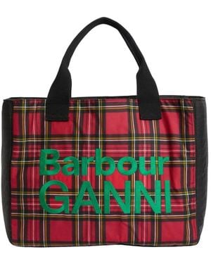 Barbour Tote Bags - Rosso