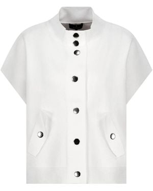 Monari Cardigans - Weiß