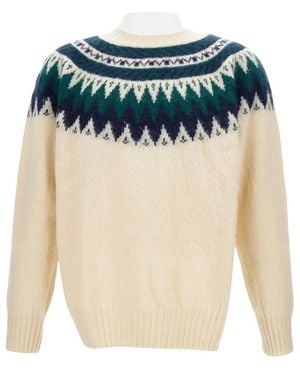 Howlin' Round-Neck Knitwear - Blanco