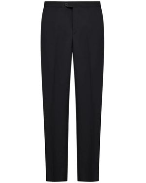 Franzese Collection Straight Trousers - Black