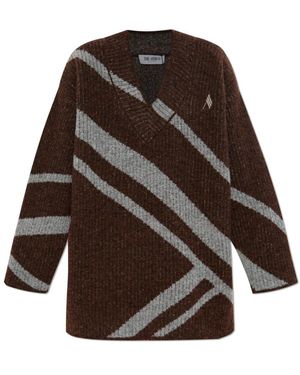 The Attico Wollpullover - Braun