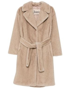 Herno Jassen ,Leer Coats - Naturel