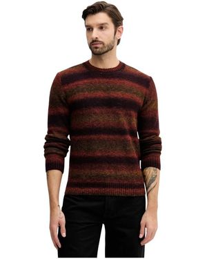 Benetton Rundhals-Strickpullover - Schwarz
