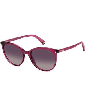Polaroid Cyclamen Burgundy Shaded Sonnenbrille - Lila