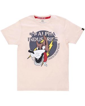 Alpha Industries T-Shirts - Pink