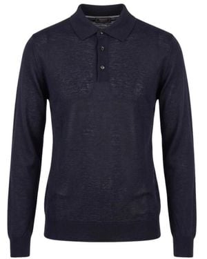 Peserico Polo Shirts - Blue