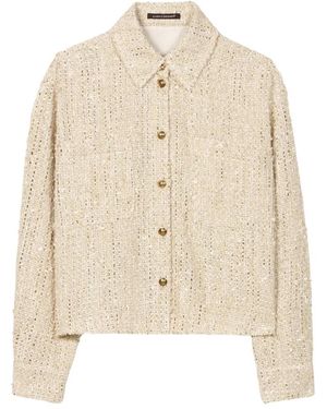 Luisa Cerano Tweed Jackets - Natural