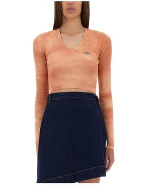 Vivienne Westwood V-Neck Knitwear - Azul