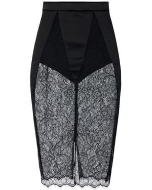 Elisabetta Franchi Pencil Skirts - Grey