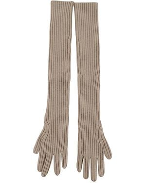 Dries Van Noten Gloves - Natural