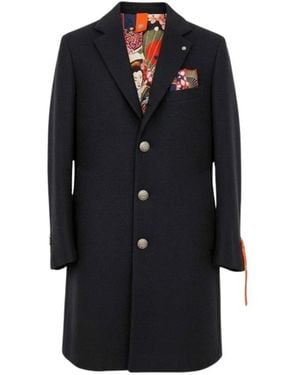 Bharnaba Single-Breasted Coats - Noir