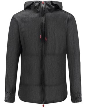 Kiton Zip-Throughs - Negro