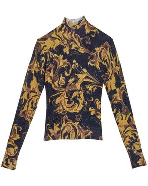 Versace Jeans Couture Turtlenecks - Blue