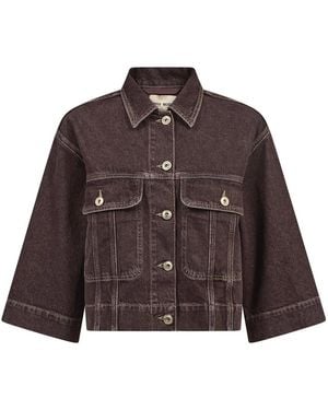 Mos Mosh Denim Jackets - Marrón