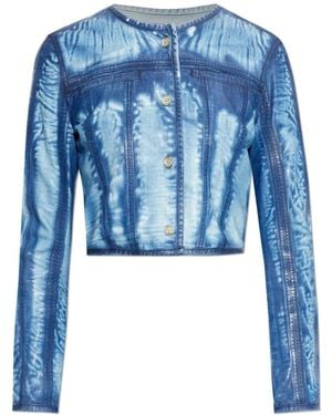 DIESEL Light Jackets - Blue