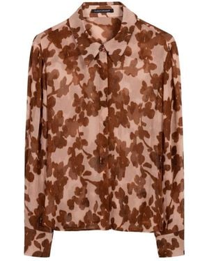 Luisa Cerano Shirts - Brown