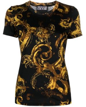 Versace Jeans Couture T-Shirts - Black