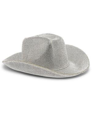 Philipp Plein Texas Hat Strass - Grijs