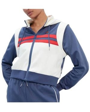 Ellesse Hoodies & Sweatvesten ,Blauw ,Zip-Throughs